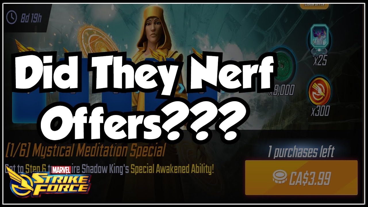 Mega Nerfed Ancient One Orbs? | Ancient One Orb Opening, T4s,  Iso8, +More | Marvel Strike Force