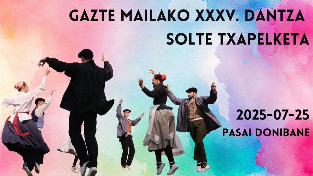 Donibaneko XXXV. dantza solteko txapelketa - Pasai Donibane, 2025-07-25
