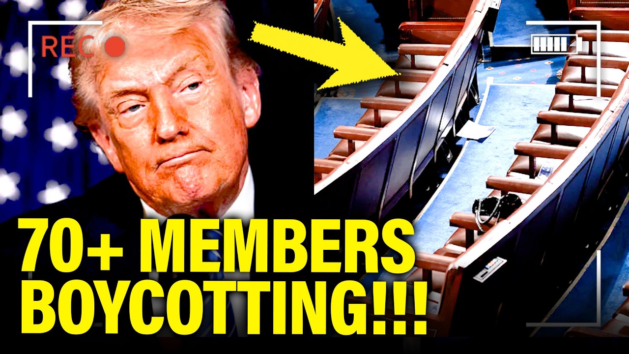 OMG! Trump PANICS as SOTU BOYCOTT Hits 70 MEMBERS!!!