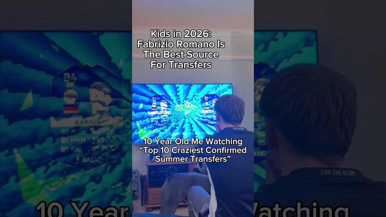 10 Year Old Me Watching &ldquo;Top 10 Craziest Confirmed Summer Transfers&rdquo; #eafc #eafc26 #football #fifa