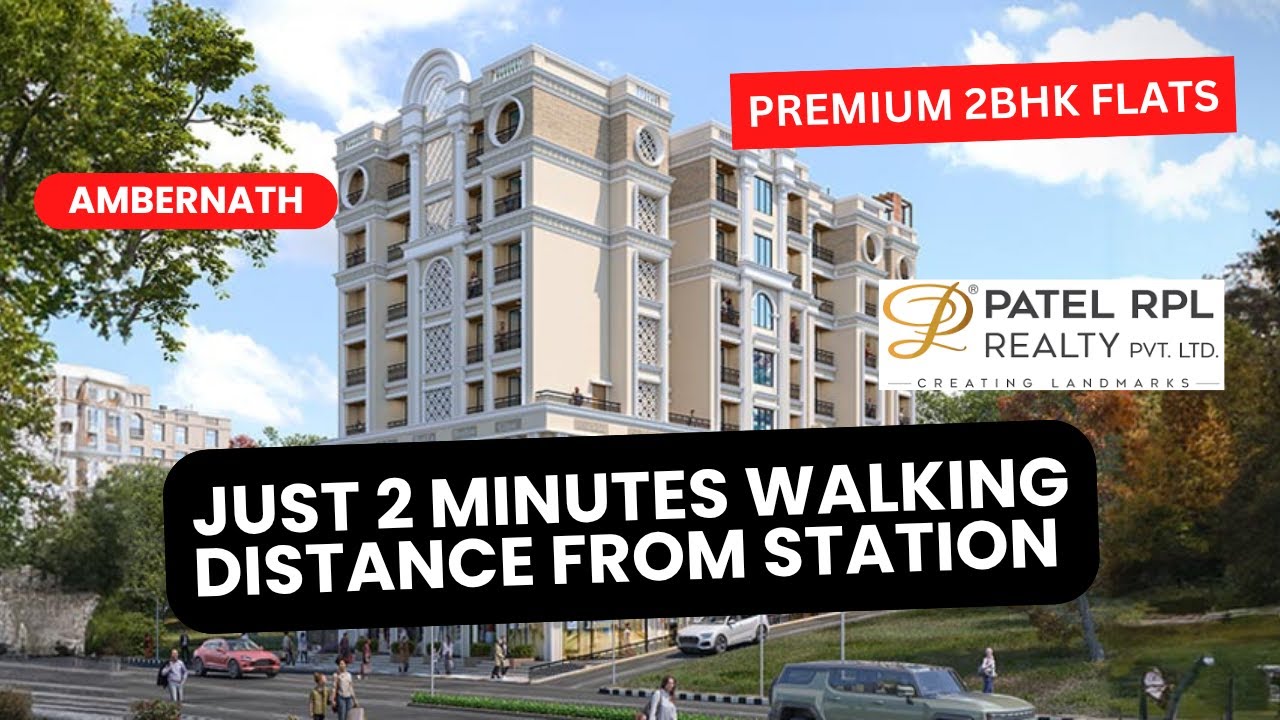 Call: 8055855866 | Spacious 2 BHK Near Ambernath Stn | Only 2 Min Walk | Shops & Offices Available