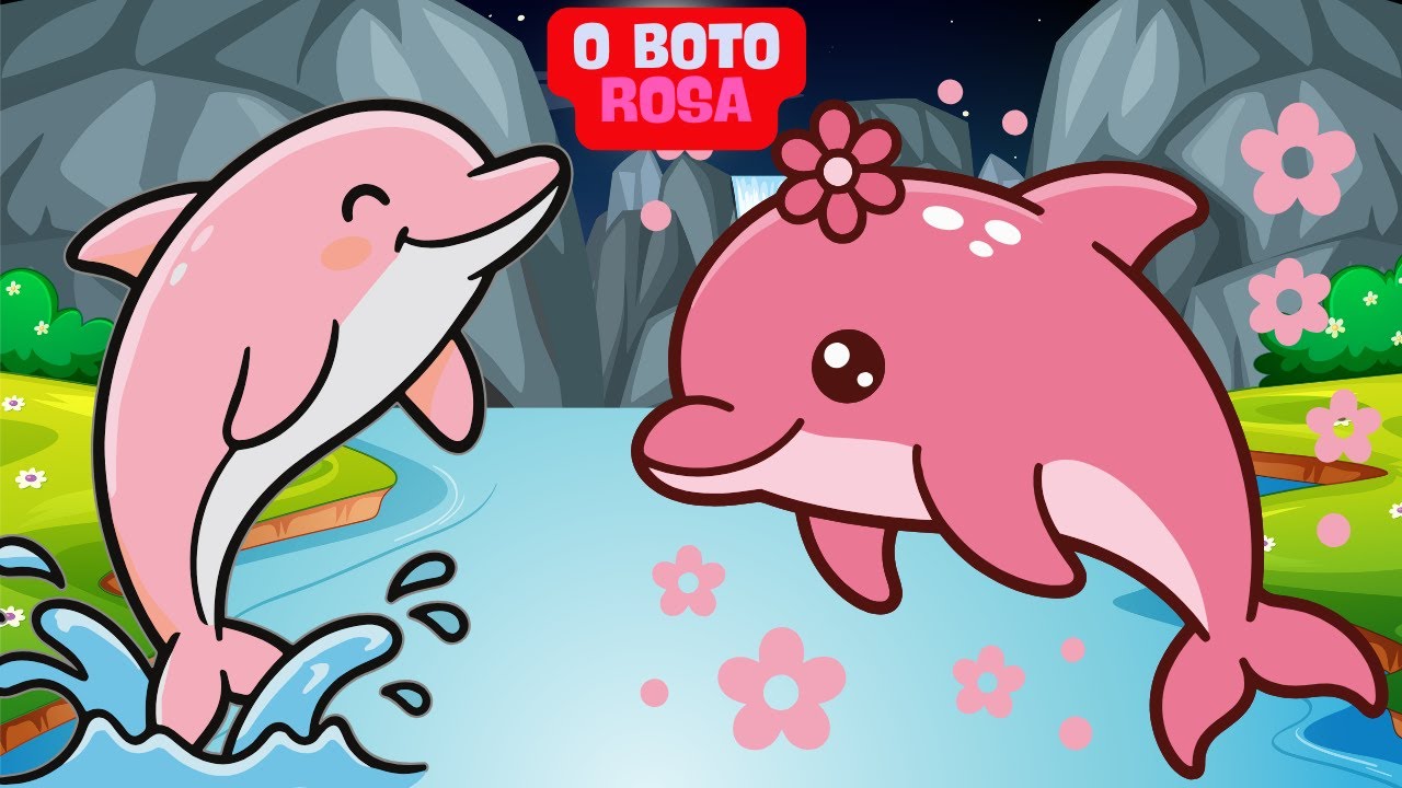 O BOTO ROSA - HISTÓRIA INFANTIL