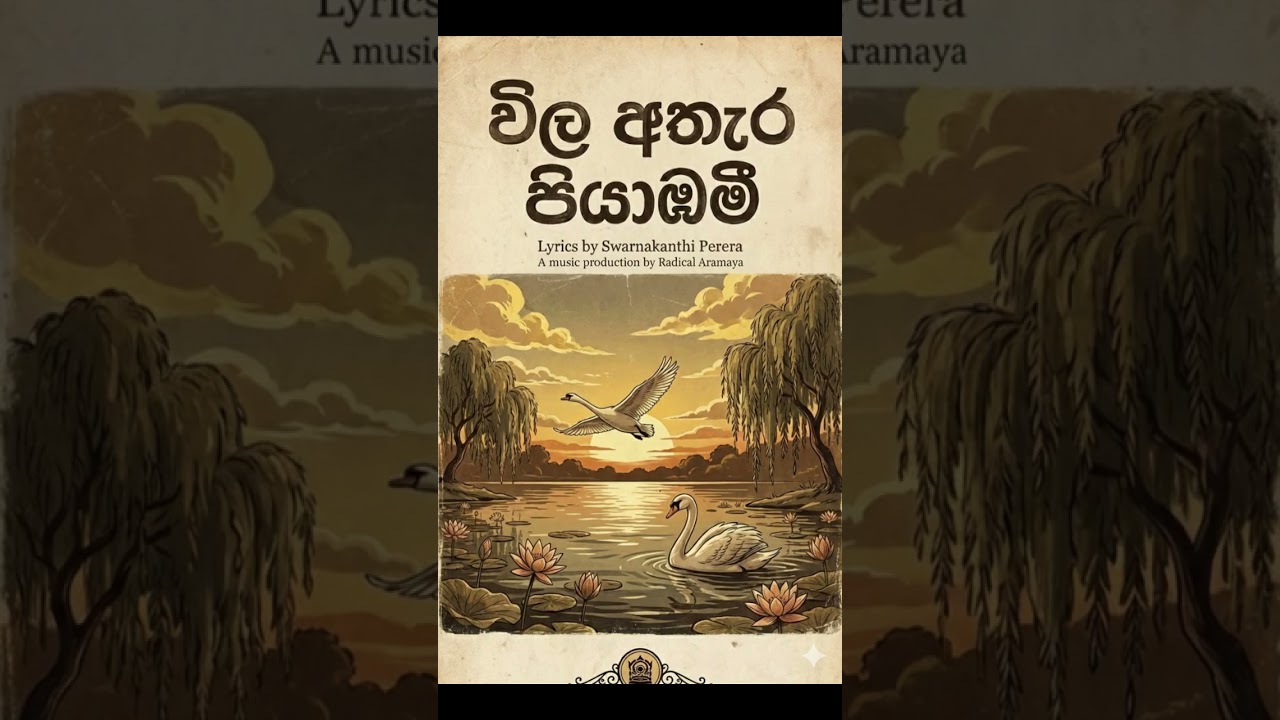 විල අතැර පියාඹමී | Vila Athara Pyambami - New Sinhala Song by Radical Aramaya & Swarnakanthi Perea