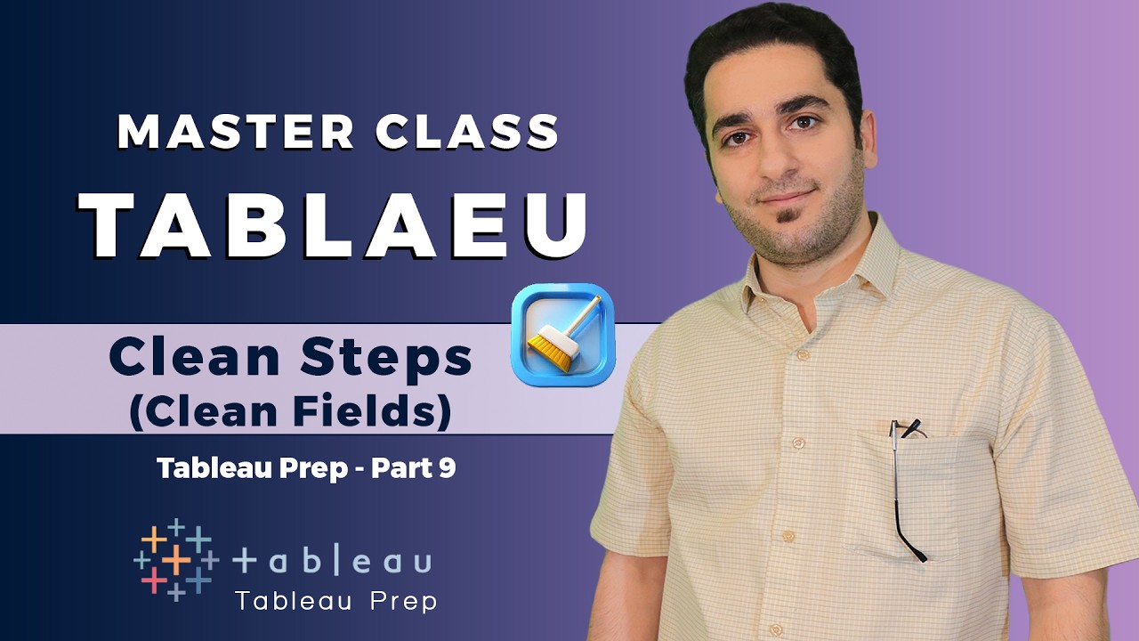 How to Clean Fields in Tableau Prep  | Format & Fix Columns Like a Pro! (Episode 9)