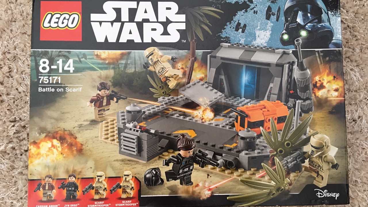 LEGO Star Wars 75171 - Battle on Scariff - time lapse build