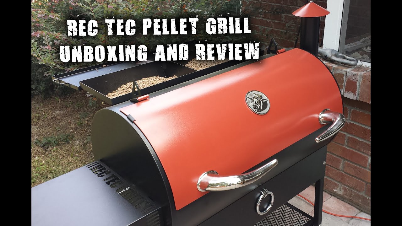 REC TEC Pellet Grill Unboxing and Review
