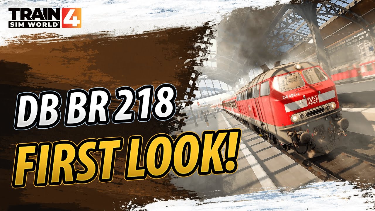 Train Sim World 4: DB BR 218 FIRST LOOK
