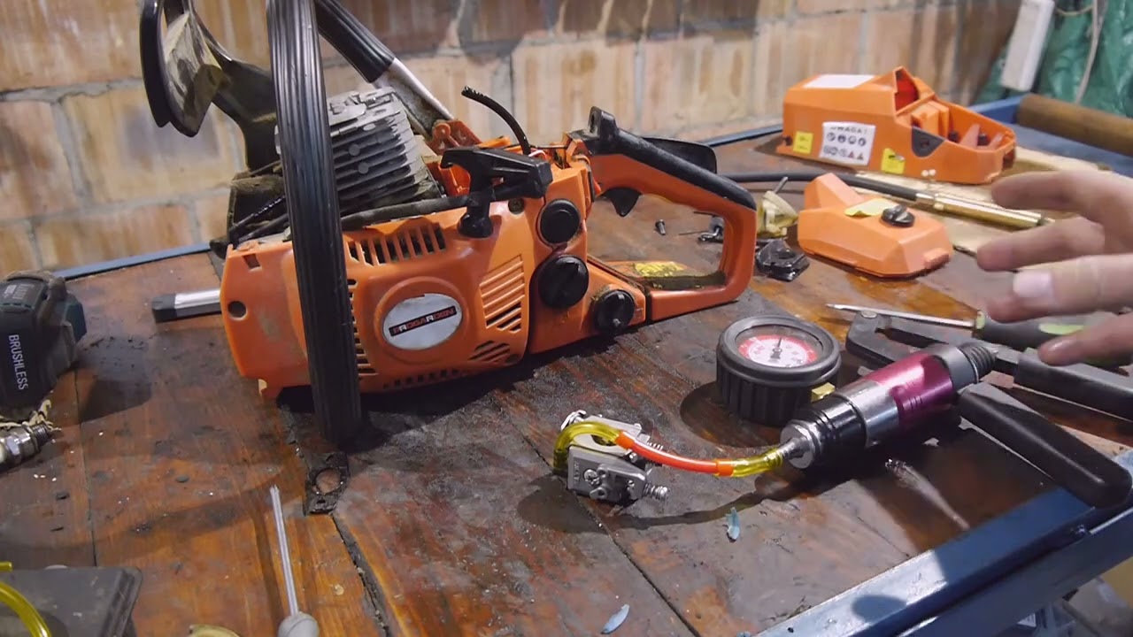 @RPGarażowo. Piła spalinowa. Progarden KL3800. 2014r. Przegląd. Diagnostyka. Katastrofa ;)