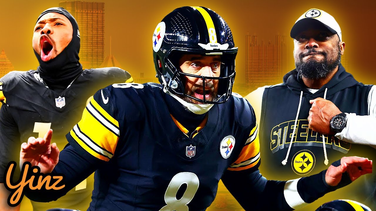 RAVENS HAD IT… Until They Didn’t 😳 | Steelers Take the North in Brutal Finish 👑