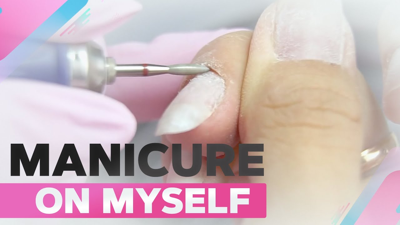 Manicure with My Non-Dominant Hand | Spring Nail Art