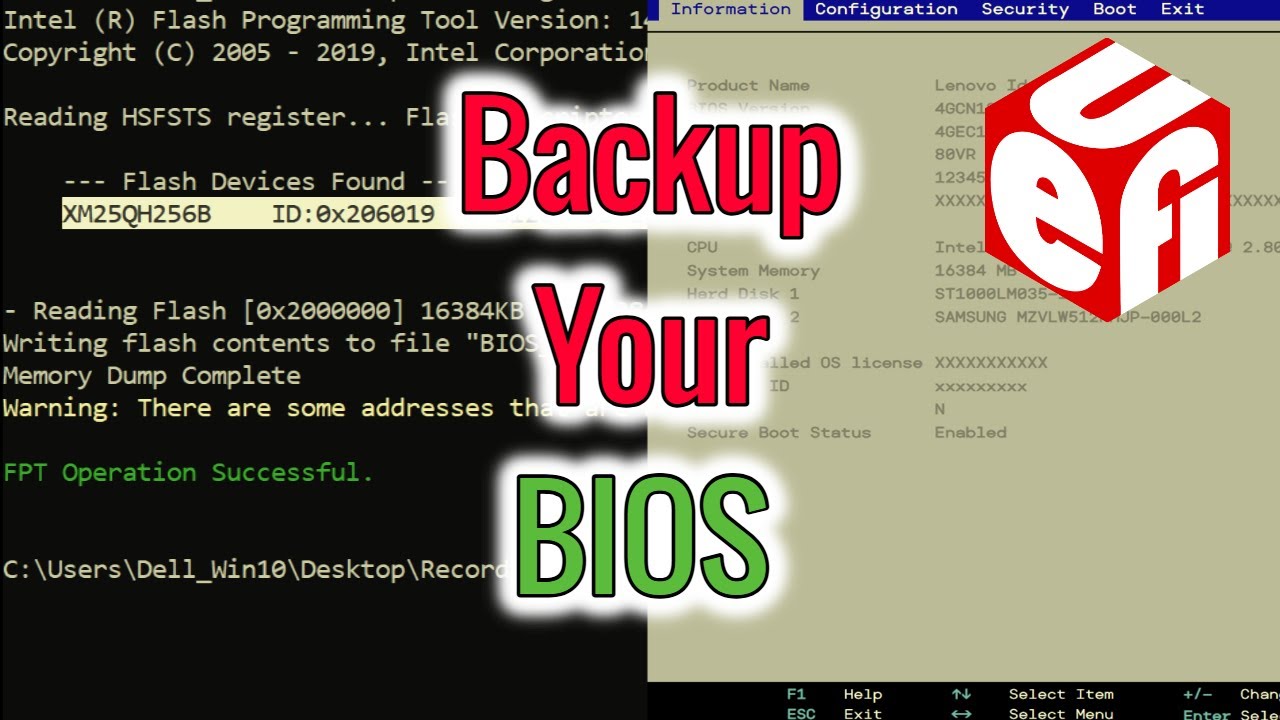 How to Backup Your BIOS Using Intel FPT (No Hardware Needed!)