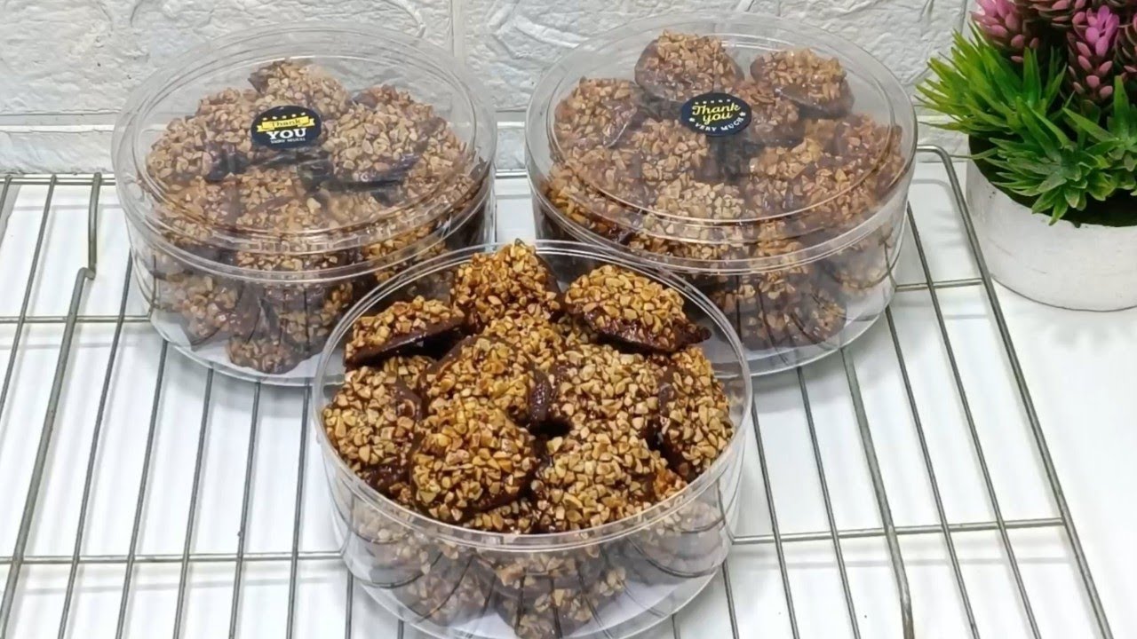 WAJIB ADA DISETIAP LEBARAN | COKLAT KACANG NYOKLAT KRES TANPA TEPUNG