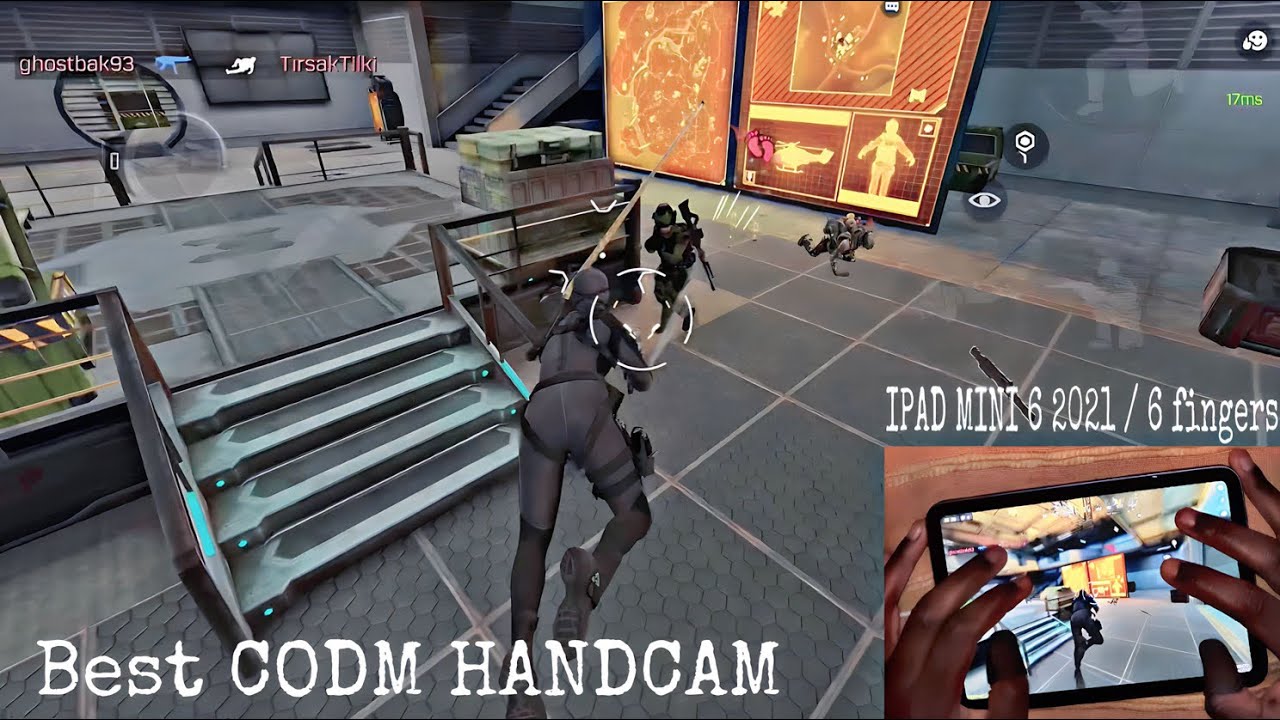 BEST IPAD MINI 6 / FINGERS HANDCAM - COD MOBILE BR