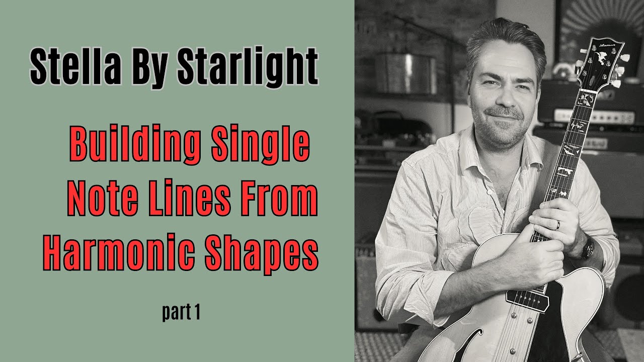 Building Single Note Lines From Harmonic Shapes- (Stella) Part 1