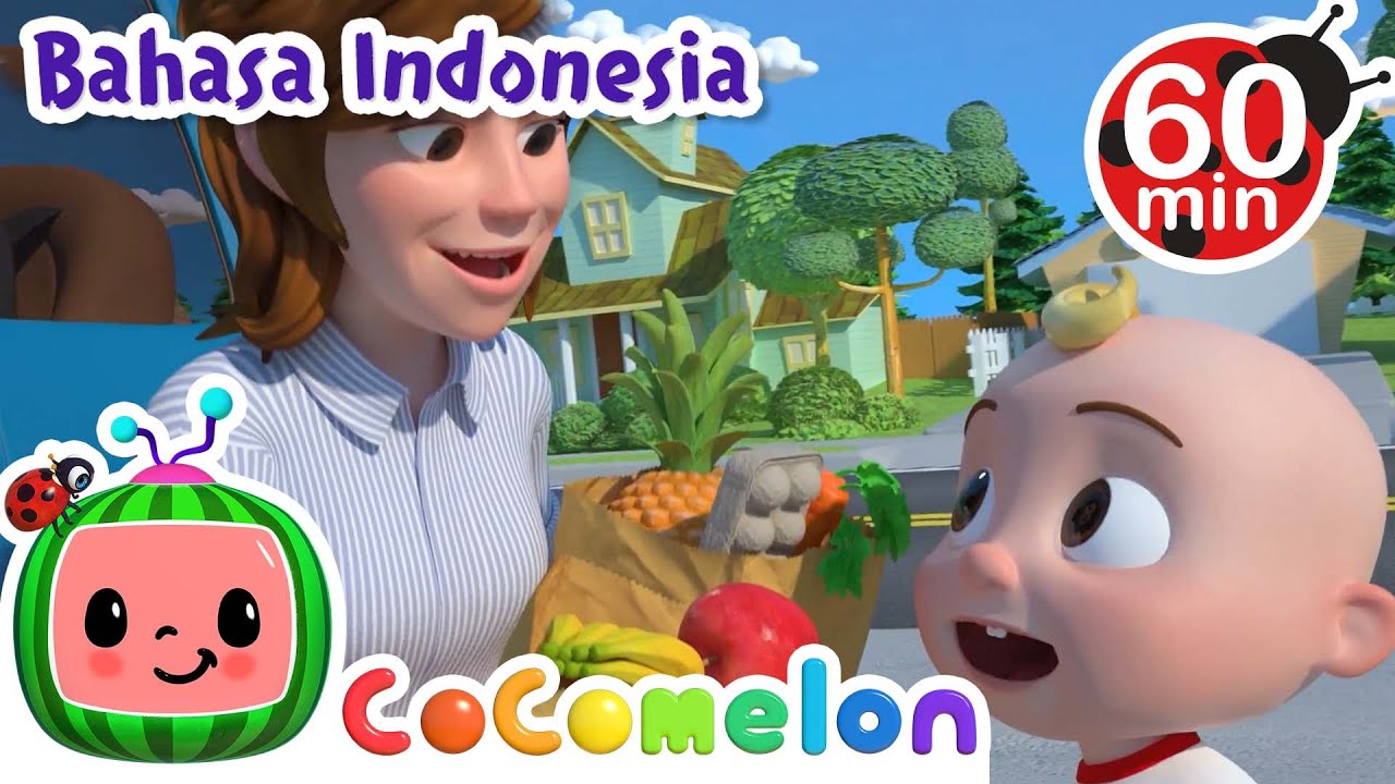 Lagu Membantu | CoComelon Bahasa Indonesia - Lagu Anak Anak