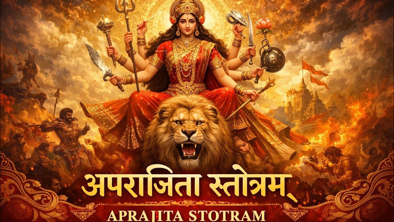 Aprajita Stotram | Maa Durga Powerful Protection Mantra | अपराजिता स्तोत्रम् | Durga Stotra