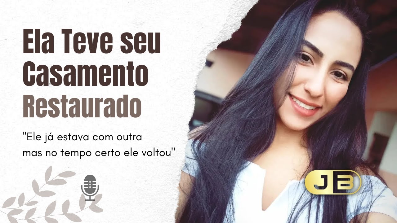 Lindo Testemunho de Restauração de Casamento