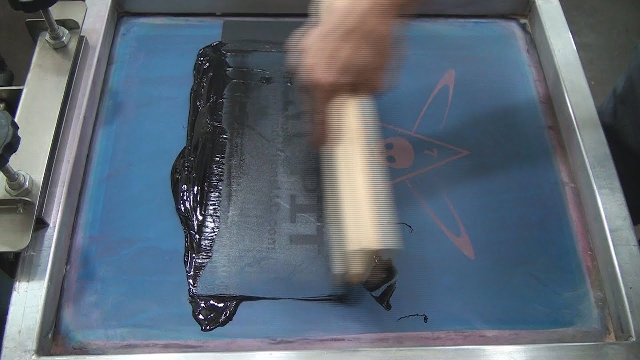 How To Screen Print: Creamy, Easy Black Plastisol Textile Ink