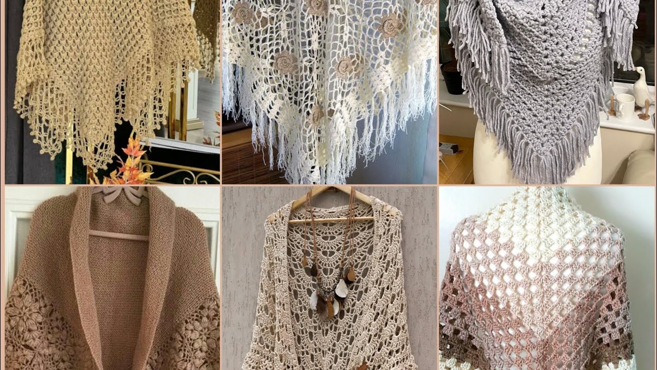 New crochet cap shawl design ideas || new designs For #2026 in style 