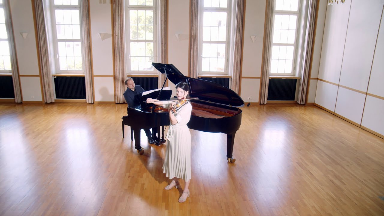 Clara Schumann – Romance Op. 22 No. 1 | Violin & Piano | Eva-Maddalena Fleszar & Grzegorz Fleszar