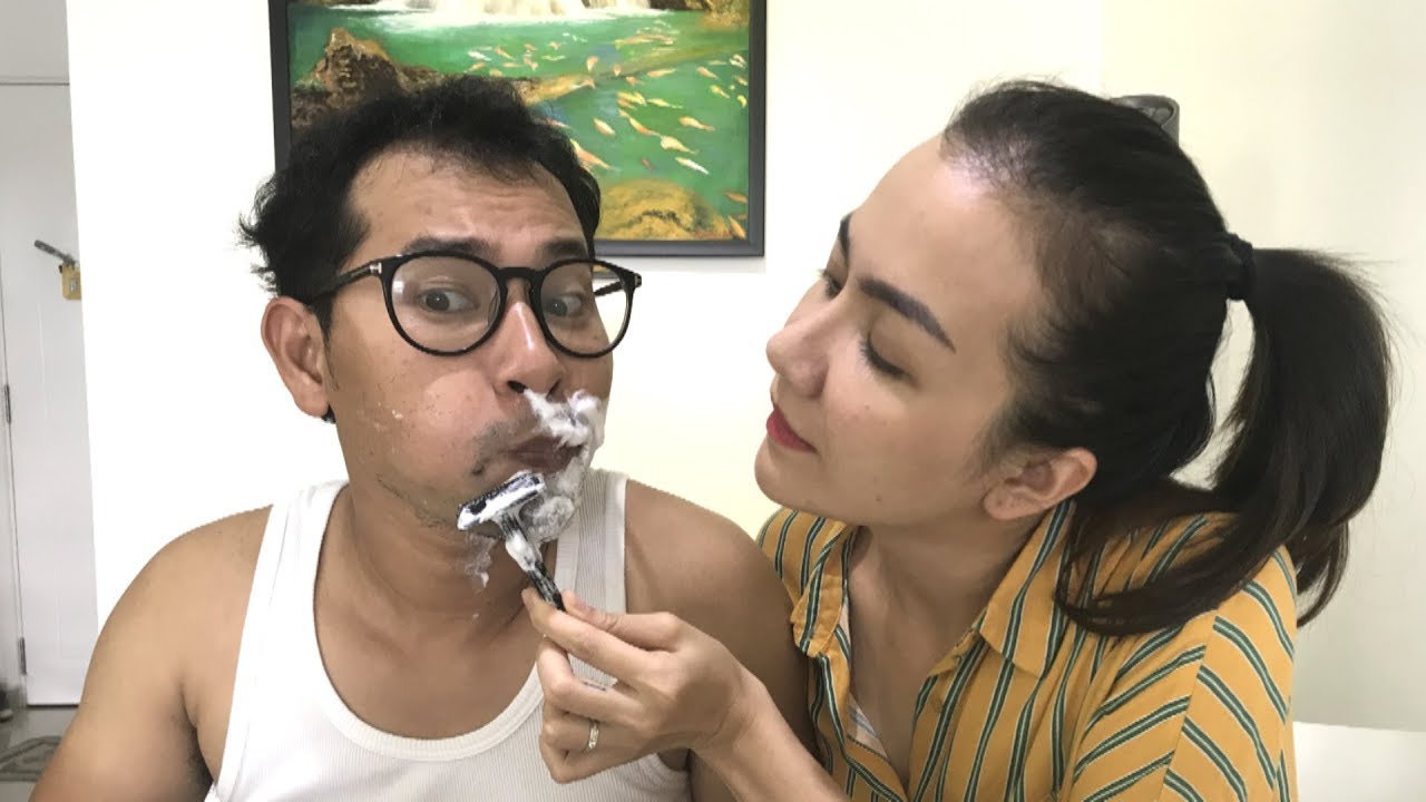 Ái Châu quyết CẠO SẠCH RÂU và TRỊ HÓI cho Huỳnh Đông để chiều FAN