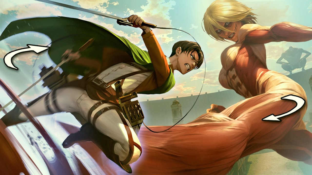 360도 돌아가는 그림? 200시간 걸려 완성한 진격의거인 일러스트!