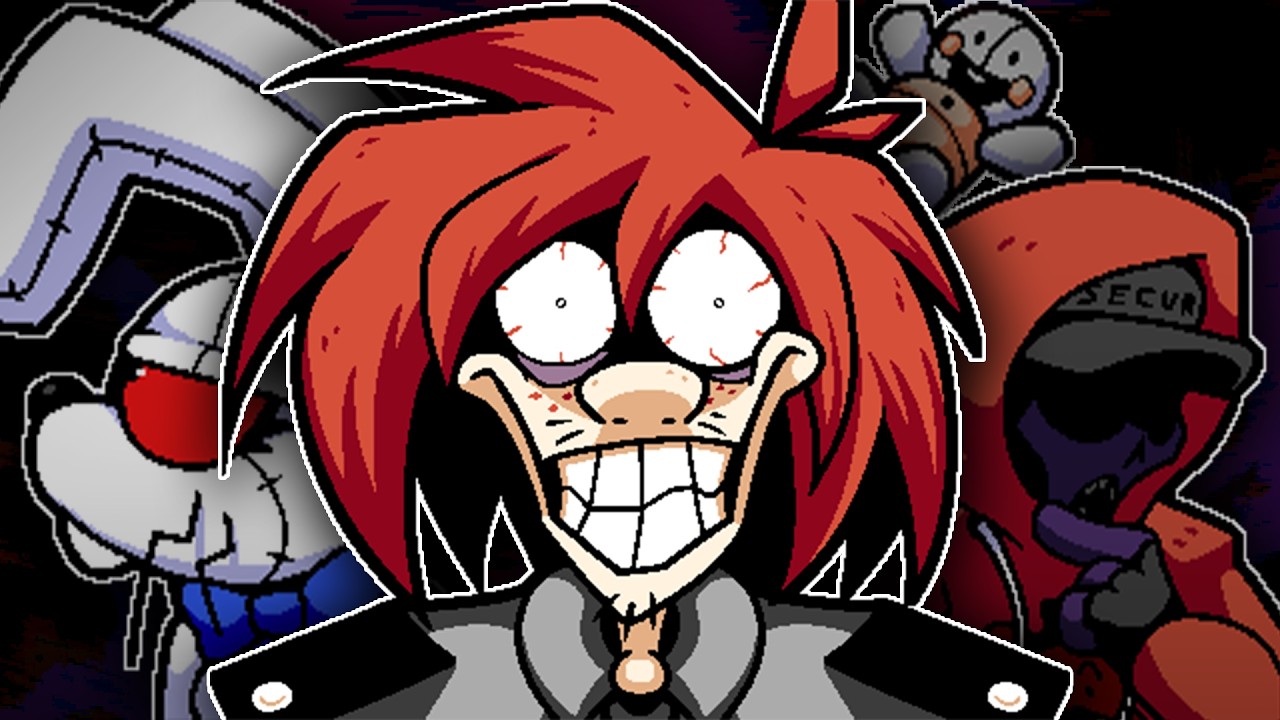 Into Madness (All Endings; Lunatic Difficulty) - Five Nights at Frickbear's 3