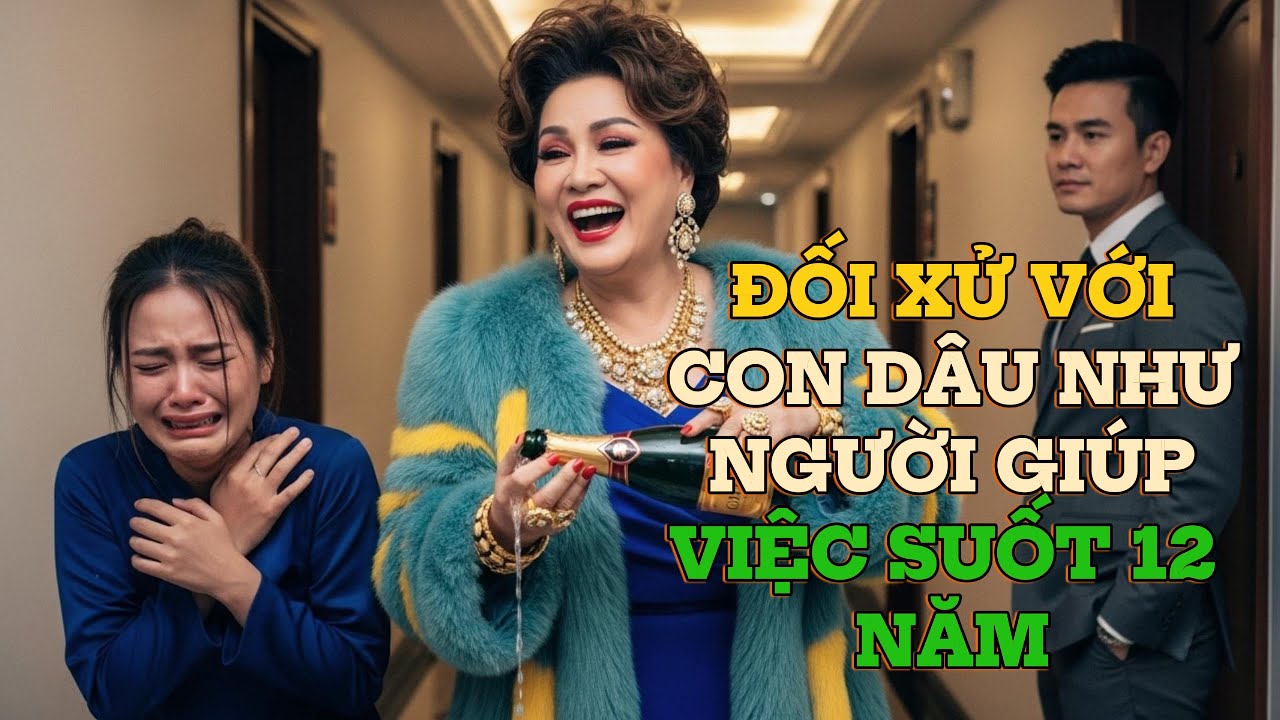 MẸ CHỒNG ĐỐI XỬ VỚI CON DÂU NHƯ ÔSIN SUỐT 12 NĂM ĐÃ QUỲ XUỐNG KHI BIẾT CON DÂU LÀ CHỦ TỊCH