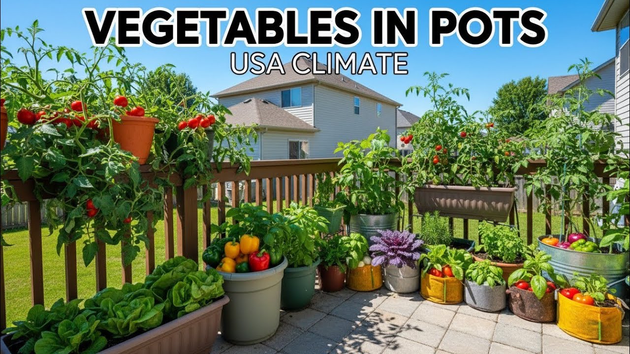Best Vegetables to Grow in Pots (Container Gardening)