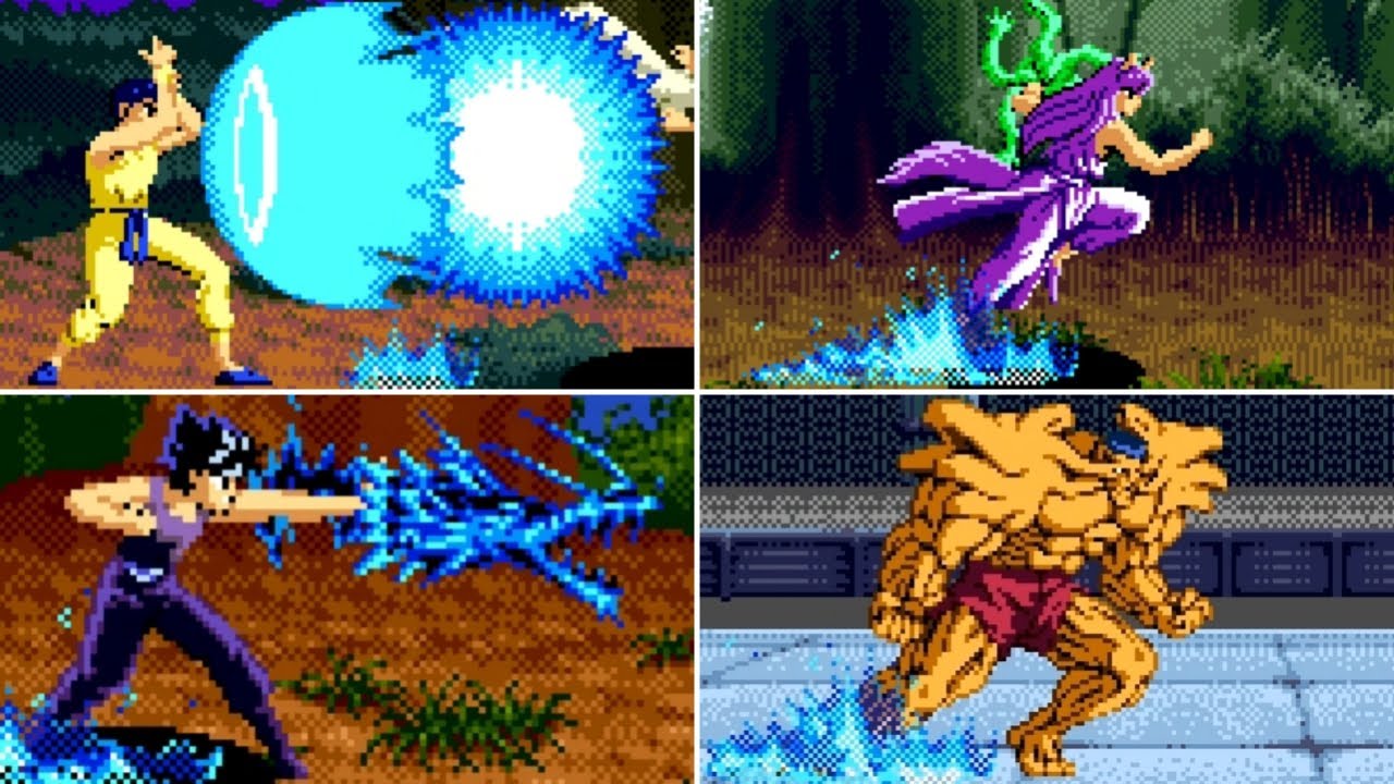 [SEGA Genesis]Yu Yu Hakusho All Super Moves (ALL CHARACTERS)
