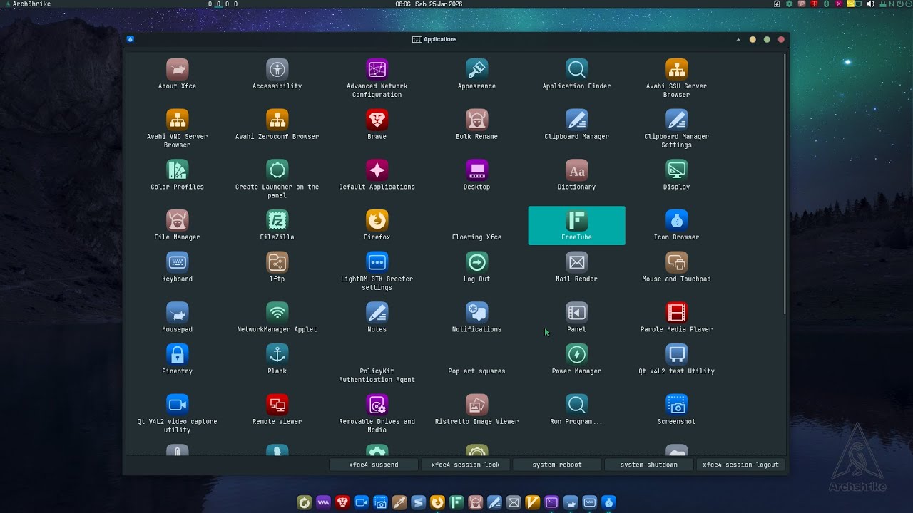 Make XFCE Great [MXFCEG] Menu