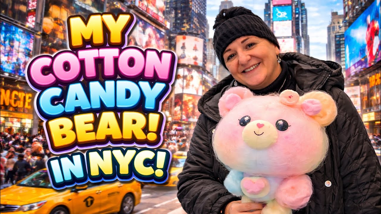 My Rainbow Cotton Candy Bear 
