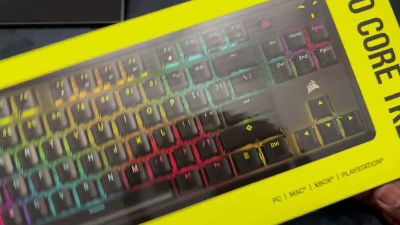 Corsair K70 Core TKL Keyboard - First impression