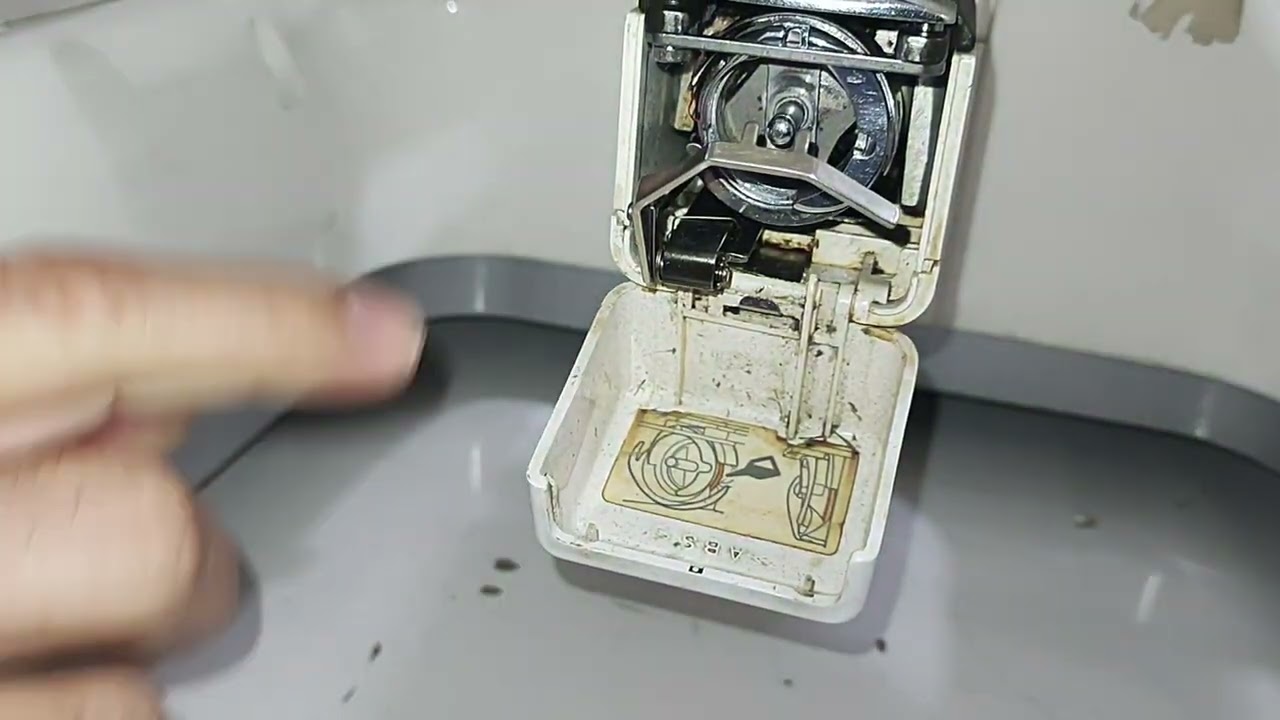 Máquina de bordar Brother PR650 Travada, não gira 