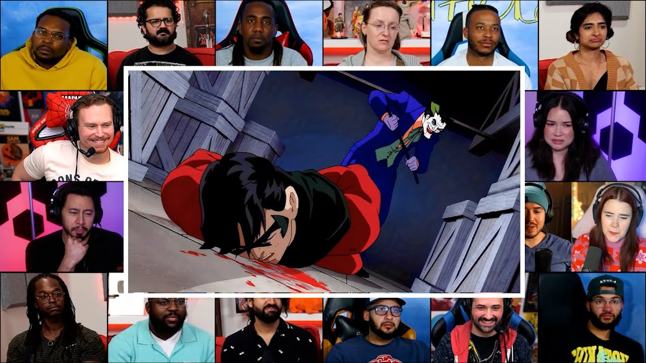 Joker kills Robin | Batman : under the Red Hood | Reaction Mashup | #batman