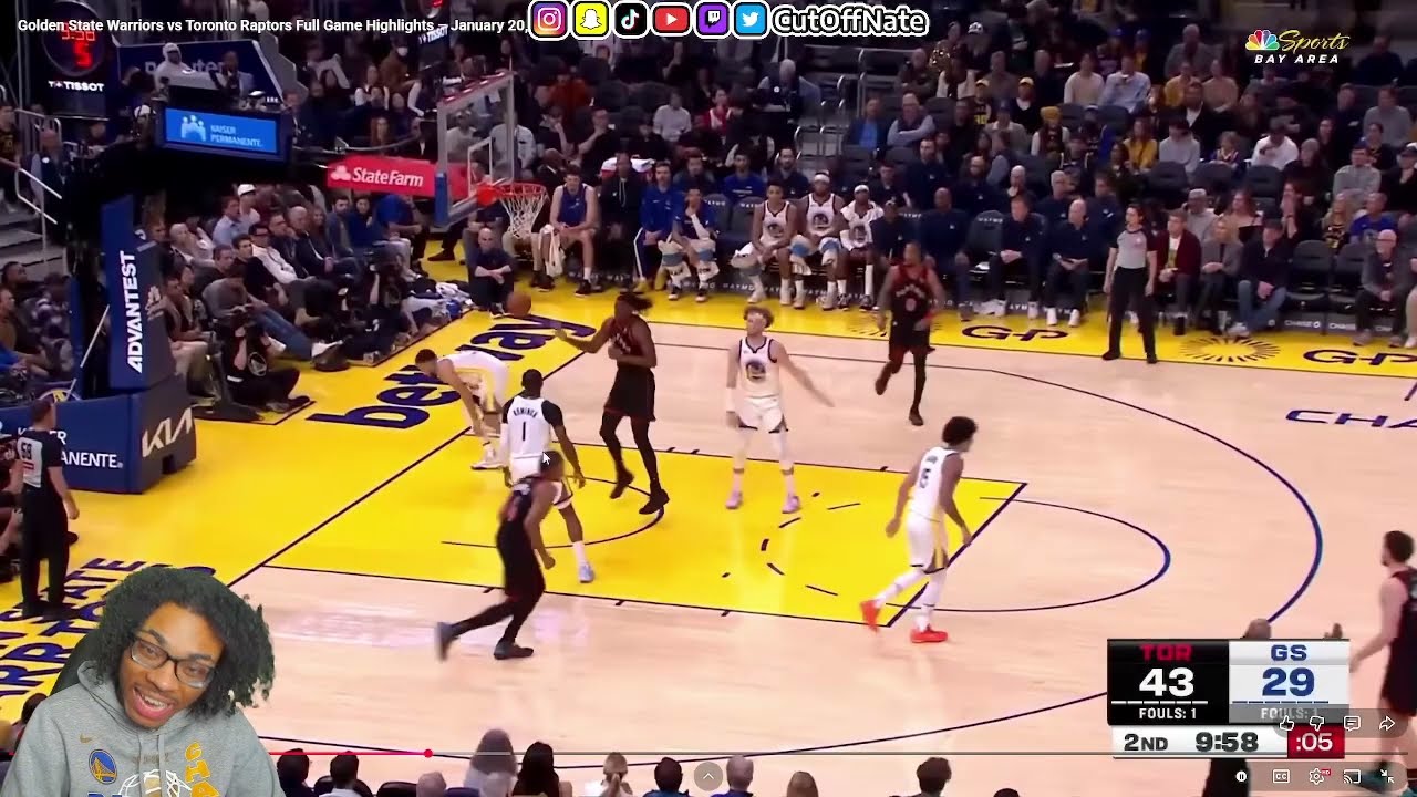 Warriors Fan Reaction To Golden State Warriors vs Toronto Raptors Full Game Highlights Jan 20 2026