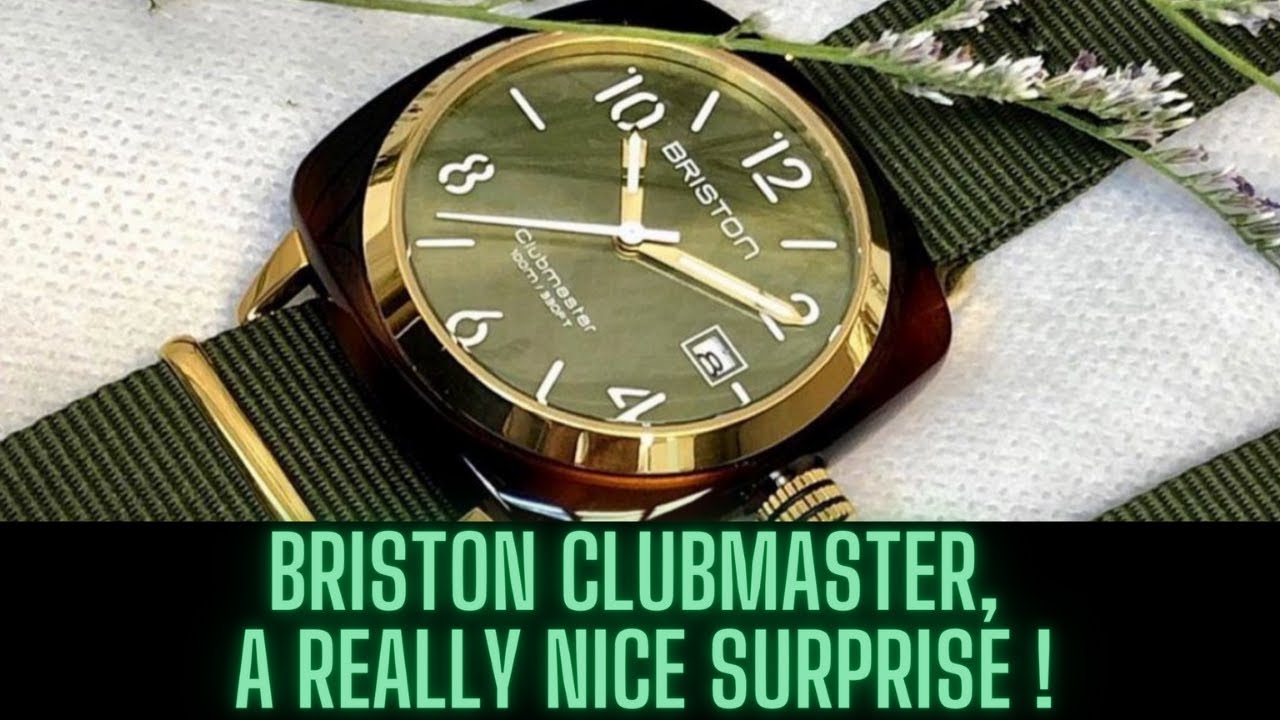 BRISTON CLUBMASTER CLASSIC ACETATE GOLD, A BRAND THAT PEOPLE WILL TALK ABOUT MORE AND MORE , 4K VID