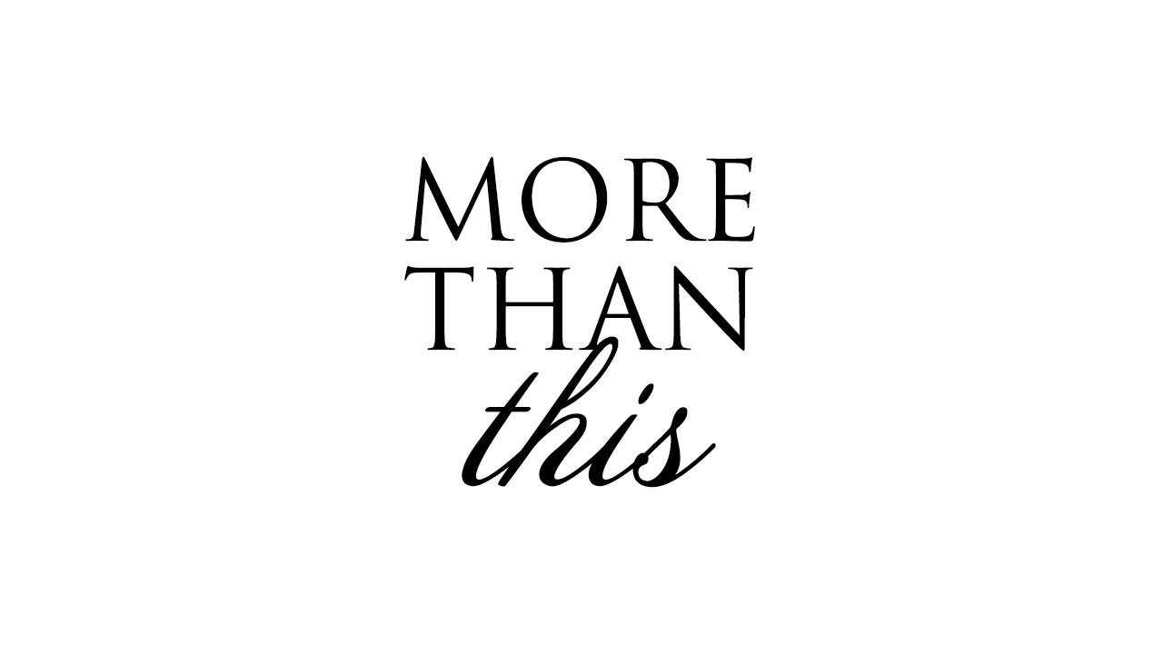 MORE THAN THIS. booktrailer | Patrick Ness