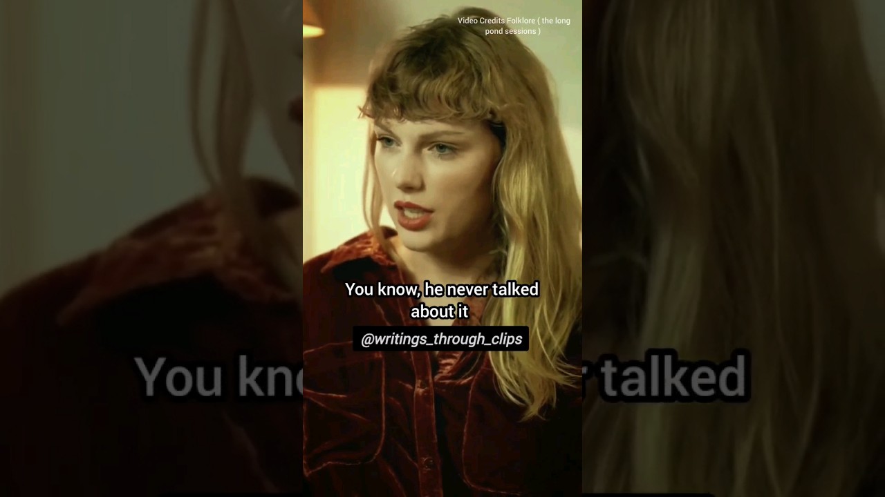 Taylor wrote epiphany about her grandfather🥺🌿 #taylorswift #folklore #longpondsessions #swiftie