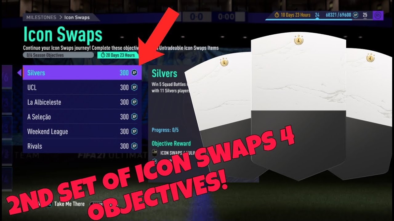HOW TO COMPLETE THE 2ND ICON SWAPS 4 OBJECTIVES FAST! (UNLOCK ICON SWAPS 4 TOKENS QUICKLY) - FIFA 21