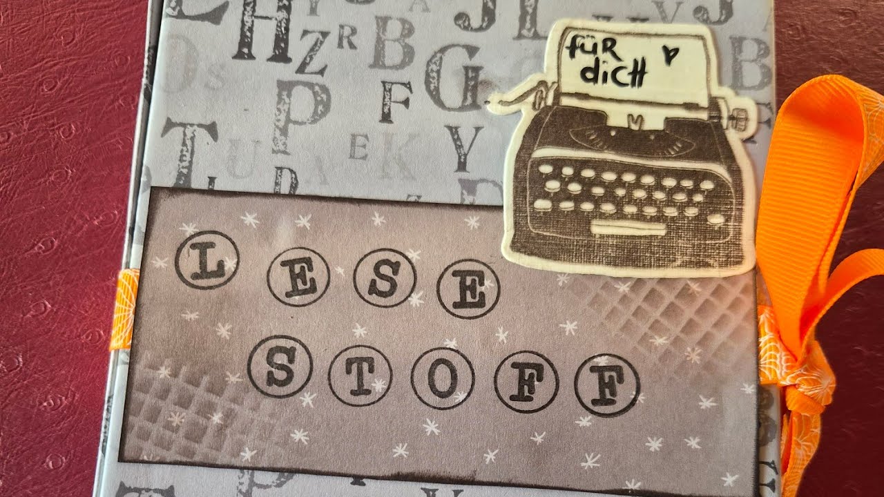 Buchverpackung...weil Bücher verschenken immer eine gute Idee ist(: