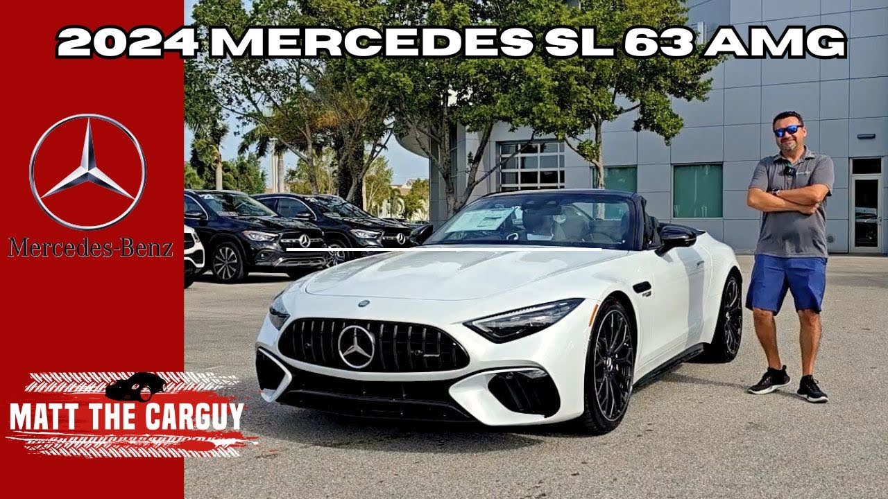Experience The Thrill Of Driving The 2024 Mercedes Sl63 Amg: Full Review And Test Drive!