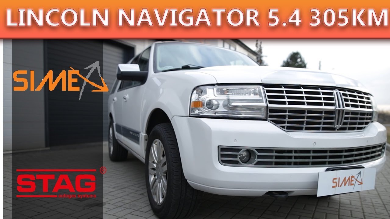 LINCOLN NAVIGATOR 5.4 V8 305KM Montaż instalacji gazowej w SIMEX Instalacja LPG STAG Qmax hamownia