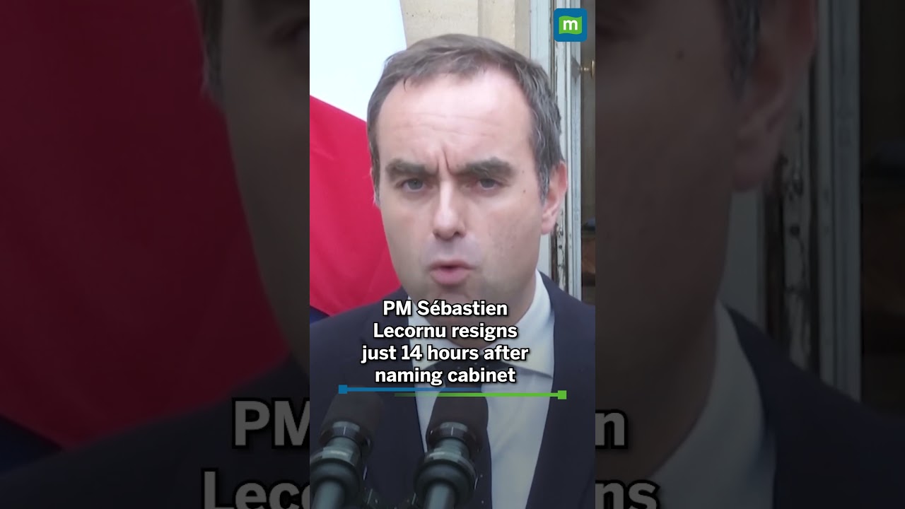 Премьер-министр Франции Себастьен Лекорню ушел в отставку