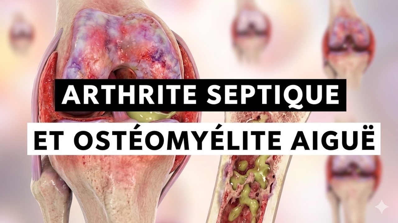 Arthrite septique, Ostéomyélite aiguë et Spondylodiscites