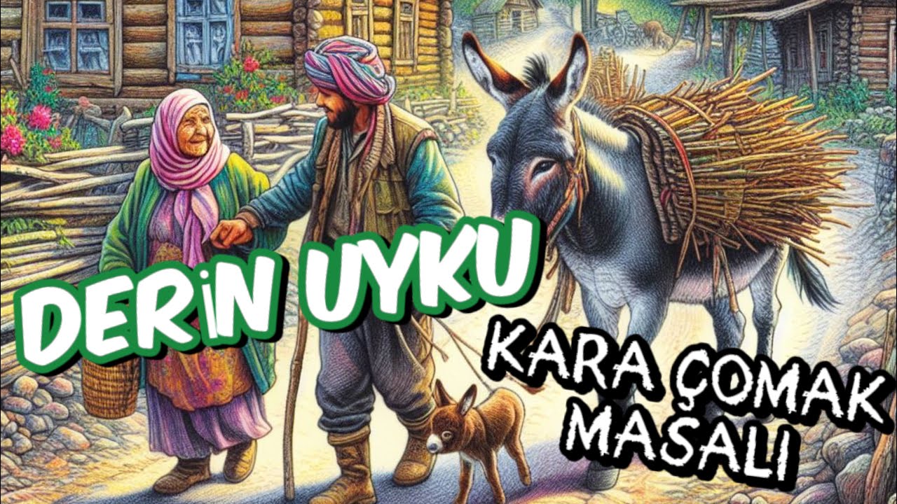 KARA ÇOMAKLI KELOĞLAN / DERİN UYKU MASALI / SESLİ MASAL / MASAL DİNLE