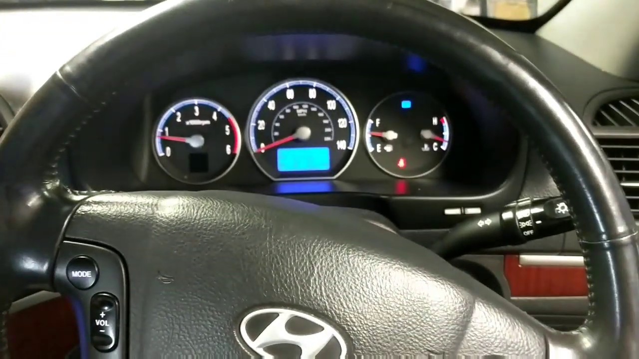 Hyundai Santa Fe 2006 - No cruise control - Fixed !