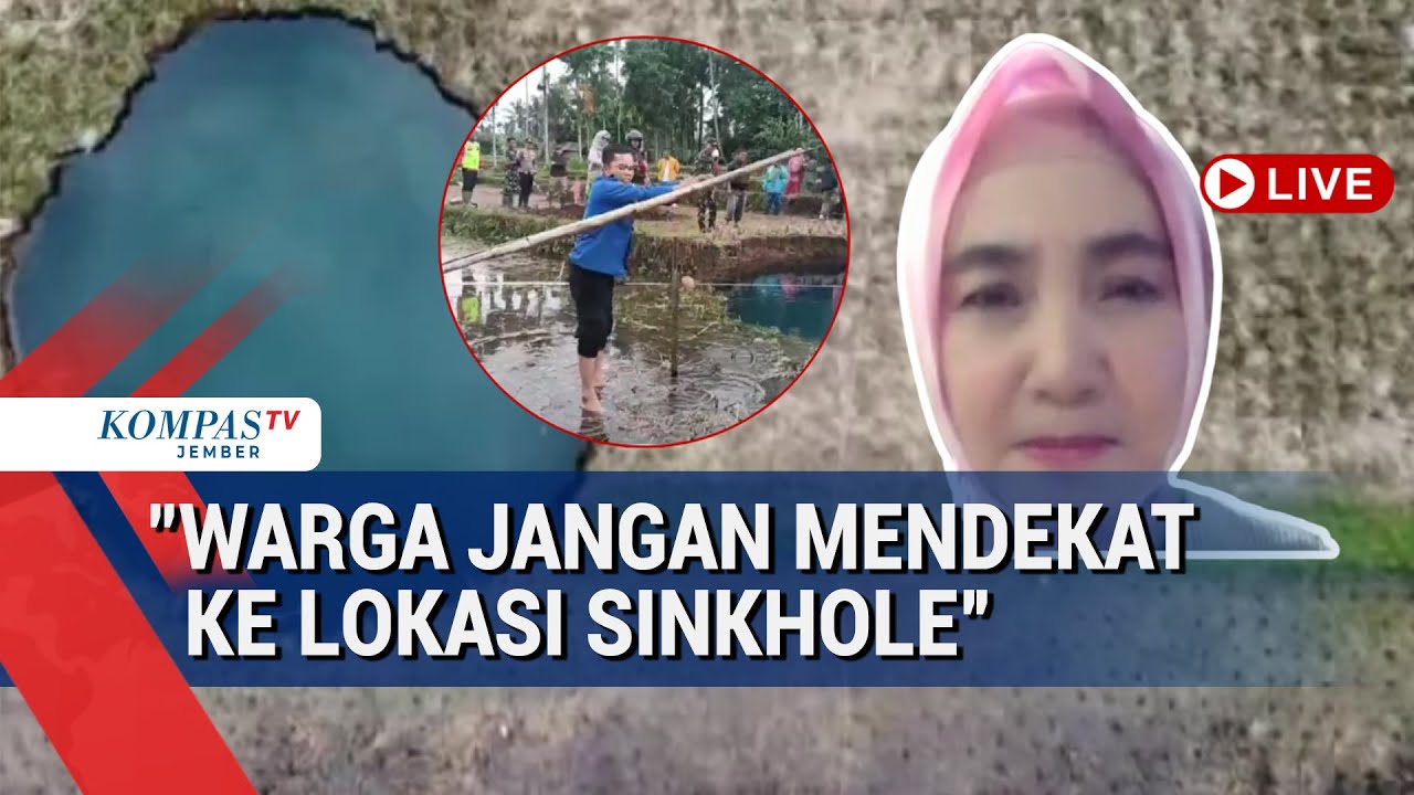 Fenomena Munculnya Sinkhole, Pakar Geologi Peringatkan Risiko dan Larangan Mendekat Lokasi
