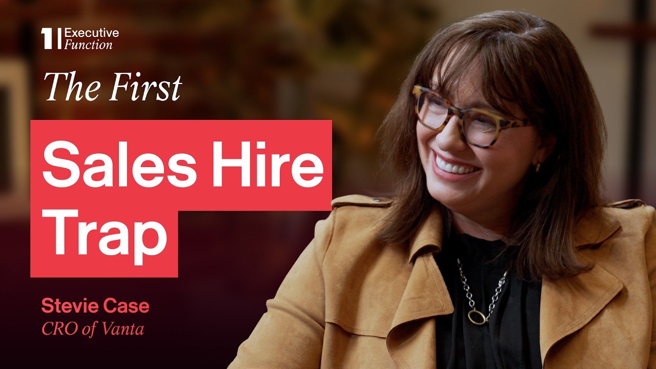 Why 90% of CROs will fall behind in the next 2 years | Stevie Case (CRO, Vanta)