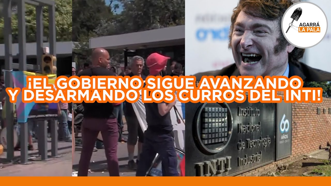 EL ZURDAJE DEL INTI HACE PARO PORQUE SE LES ACABAN LOS CURROS PERO NO LES DA PARA CORTAR LA CALLE